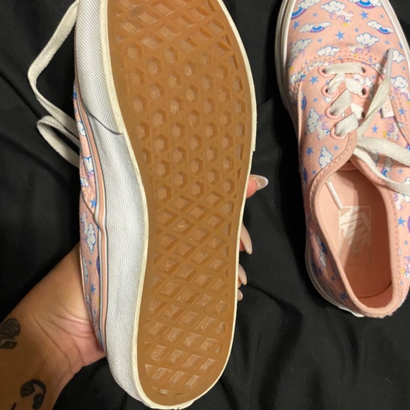 Kids Vans Pink Rainbow - Picture 3 of 4